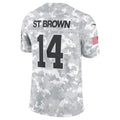 Custom #14 Brown 2024 DET Football Shirt Top