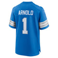 Custom #1 Blue 2024 DET Football Shirt Top