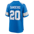 Custom #20 Blue DET Football Shirt Top