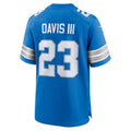 Custom #23 Blue DET Football Shirt Top