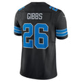 Custom #26 Black DET Football Shirt Top