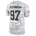 Custom #97 2024 DET Football Shirt Top
