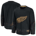 Custom Black 2024 DET Hockey Shirt Top