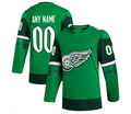 Custom Red 2023 DET Hockey Shirt Top