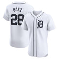 Custom #28 White DET Baseball Shirt Top