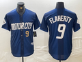 Custom #9 Navy 2024 City Connect DET Baseball Shirt Top