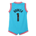 Custom #1 Turquoise 2022 PHX Basketball Shirt Top