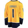 Custom #1 Gold NSH Hockey Shirt Top