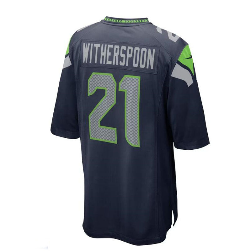 Custom #21 Navy 2023 SEA Football Shirt Top
