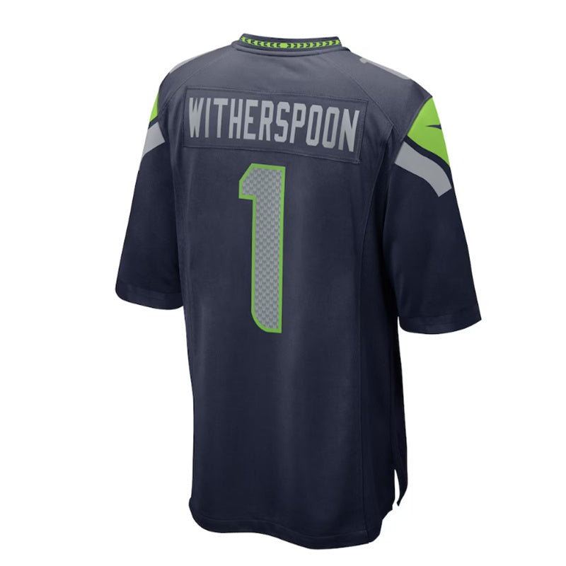 Custom #1 Navy 2023 SEA Football Shirt Top