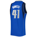 Custom #41 Blue 2010 DAL Basketball Shirt Top