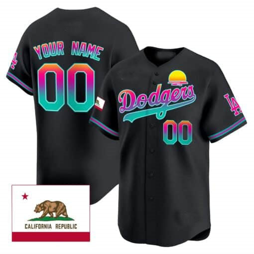 Custom 2024 LAD Baseball Shirt Top