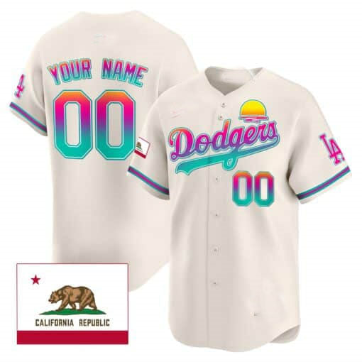 Custom 2024 LAD Baseball Shirt Top