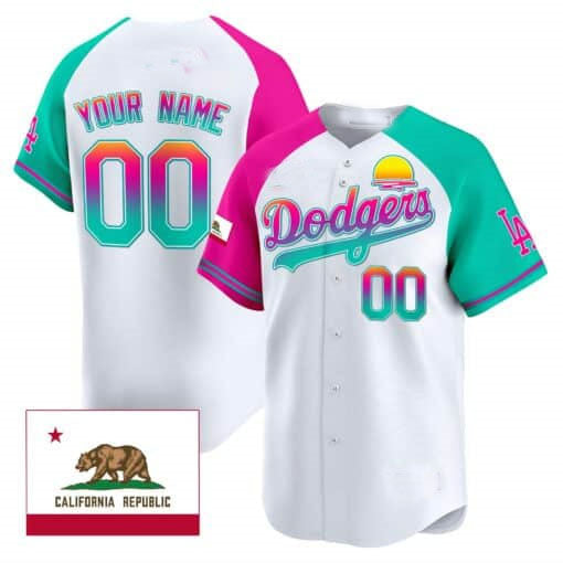 Custom 2024 LAD Baseball Shirt Top