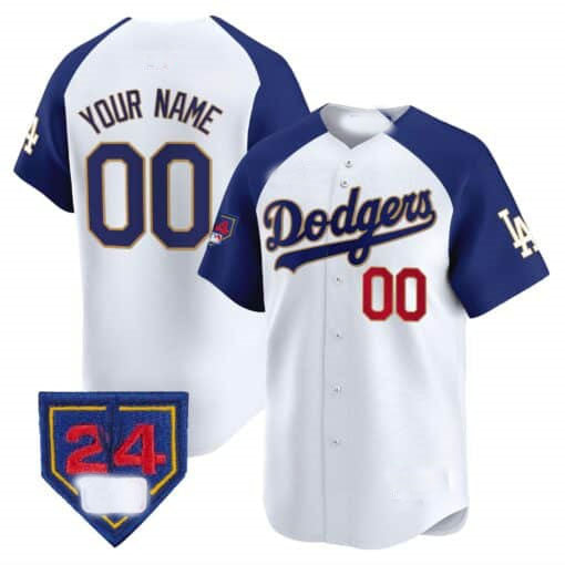 Custom 2024 LAD Baseball Shirt Top