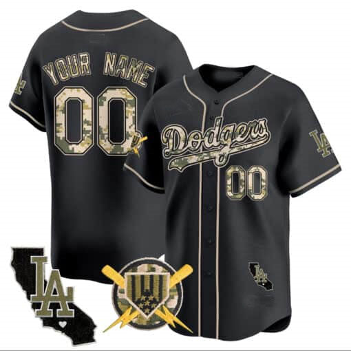 Custom LAD Baseball Shirt Top