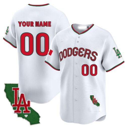 Custom LAD Baseball Shirt Top