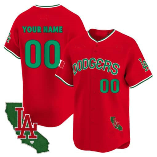 Custom LAD Baseball Shirt Top