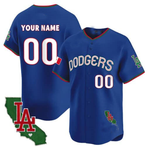 Custom LAD Baseball Shirt Top