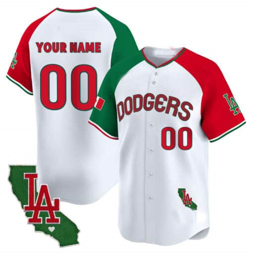 Custom LAD Baseball Shirt Top
