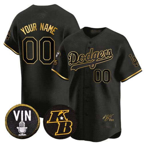 Custom LAD Baseball Shirt Top