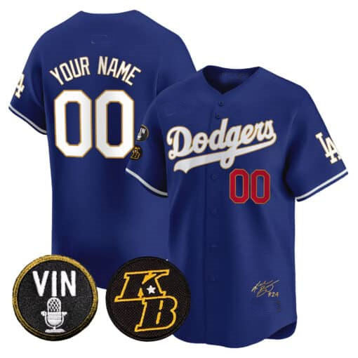 Custom LAD Baseball Shirt Top