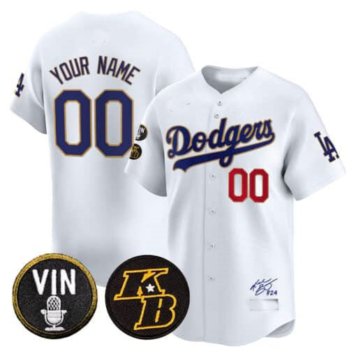 Custom LAD Baseball Shirt Top