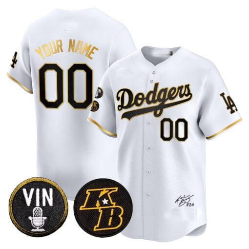 Custom LAD Baseball Shirt Top
