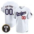 Custom Gold LAD Baseball Shirt Top
