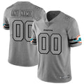 Custom Gray 2019 MIA Football Shirt Top