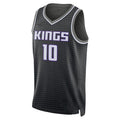 Custom #10 Black Basketball Shirt Top