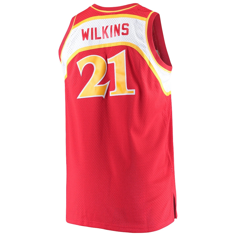 Custom #21 Red Basketball Shirt Top