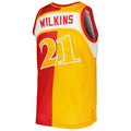 Custom #21 Red 1986 Basketball Shirt Top