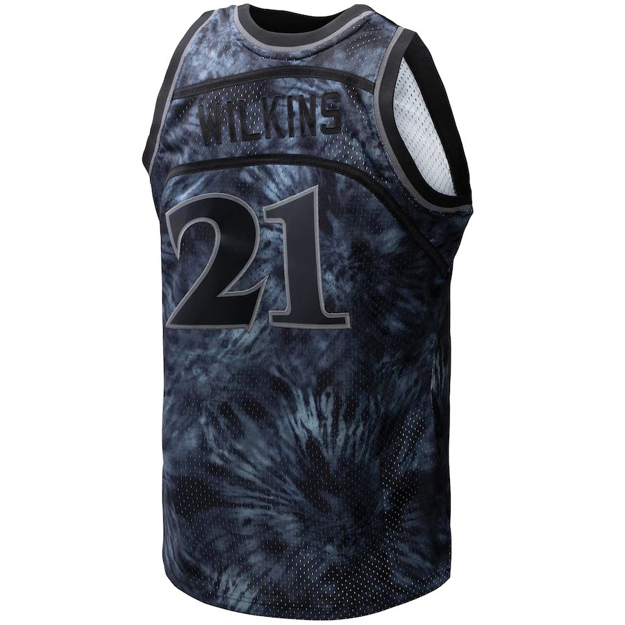Custom #21 Black 1986 Basketball Shirt Top