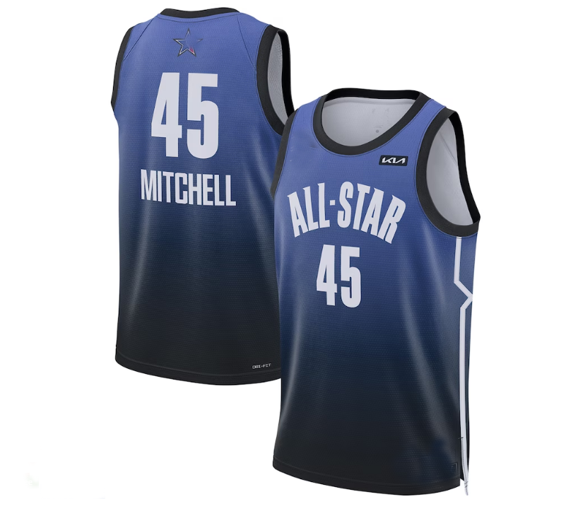 Custom #45 Blue 2023 Basketball Shirt Top