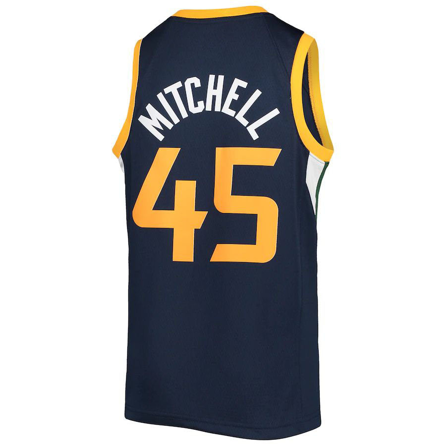 Custom #45 Navy UTA Basketball Shirt Top