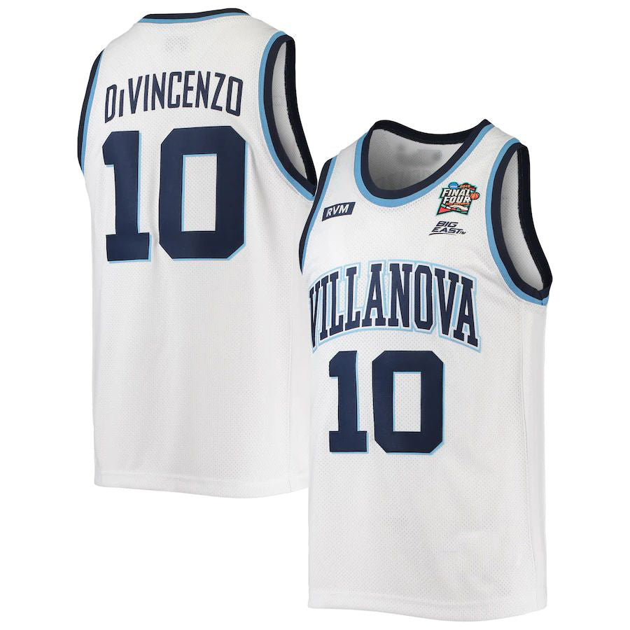 Custom #10 White 2016 Retro Basketball Shirt Top