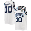 Custom #10 White 2016 Retro Basketball Shirt Top