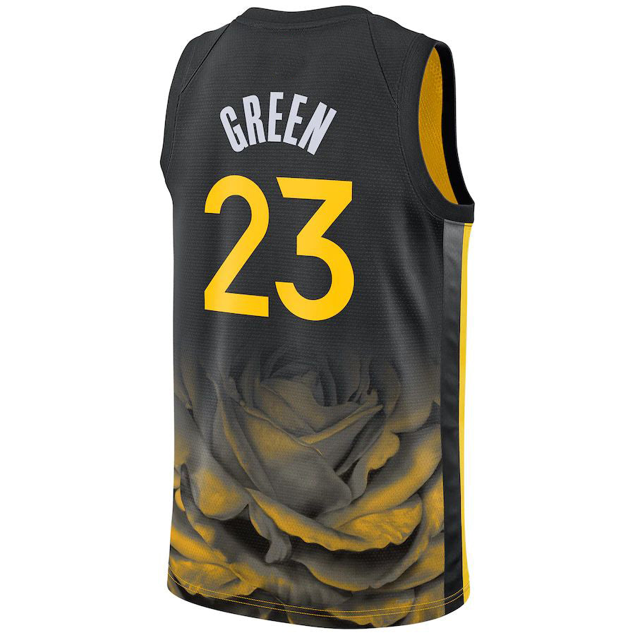 Custom #23 Black 2022 GSW Basketball Shirt Top