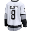 Custom #8 White LAK Hockey Shirt Top