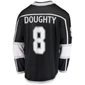 Custom #8 Black LAK Hockey Shirt Top