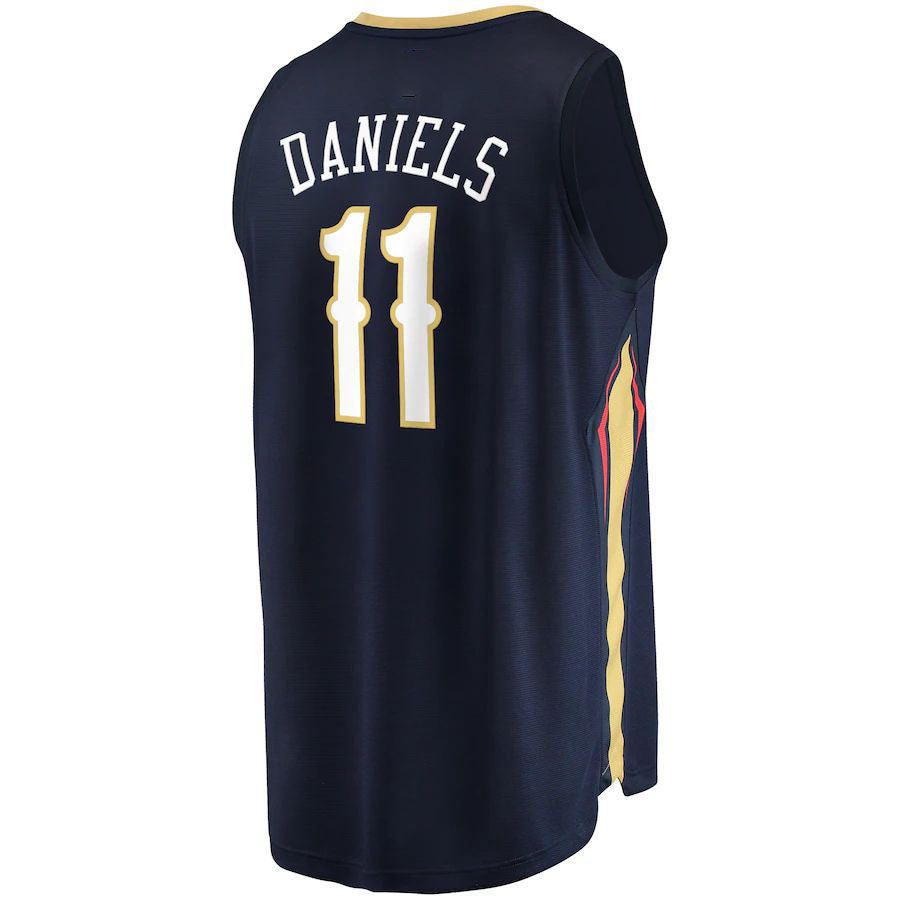 Custom #11 Navy 2022 NOP Basketball Shirt Top