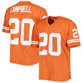 Custom #20 Orange College Shirt Top