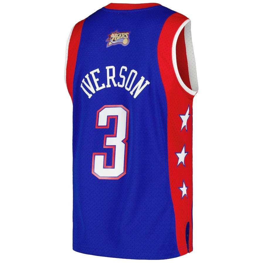 Custom #3 2004 Throwback Basketball Shirt Top