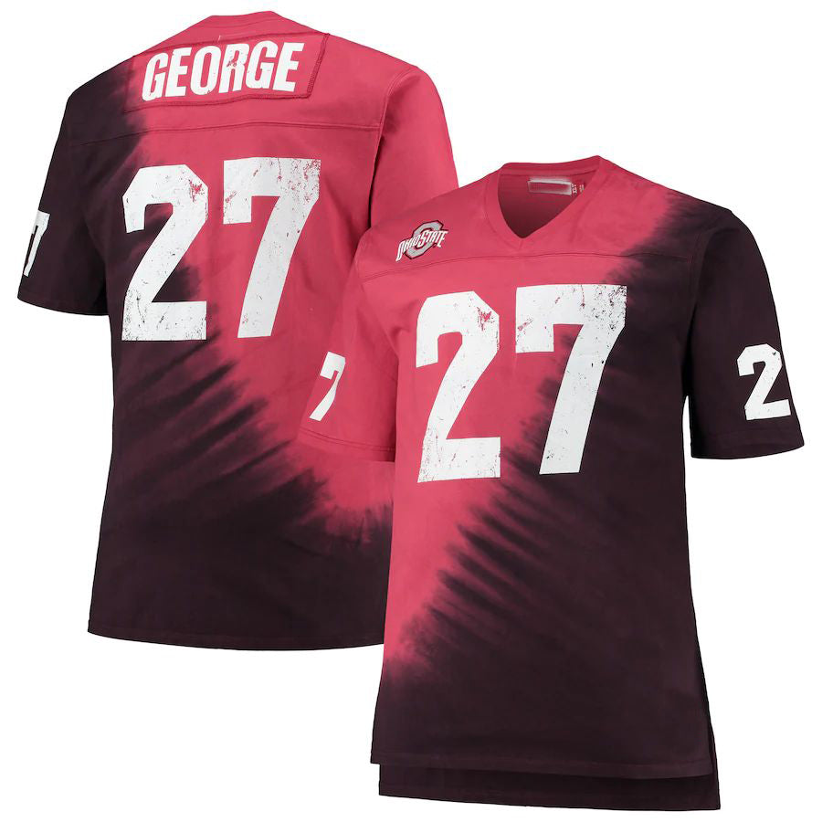 Custom #27 Black Football Shirt Top