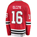 Custom #16 Red CHI Hockey Shirt Top