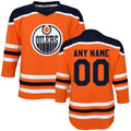 Custom Orange EDM Hockey Shirt Top
