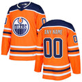 Custom Orange EDM Hockey Shirt Top