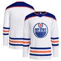 Custom White EDM Hockey Shirt Top