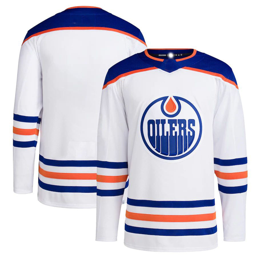 Custom White EDM Hockey Shirt Top